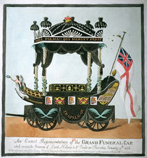 The Funeral of Lord Nelson on 9th January 1806 von English School