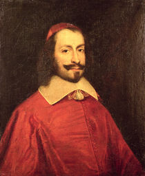 Cardinal Jules Mazarin copy of a 17th century portrait by French School