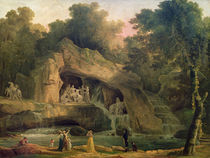 The Bosquet des Bains d'Apollo by Hubert Robert