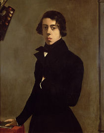Self Portrait, 1835 by Theodore Chasseriau