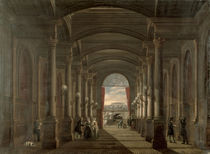 Interior of the Gare Saint-Lazare von French School