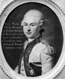 Donatien Marie Joseph de Vimeur Vicomte de Rochambeau by French School