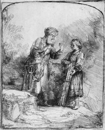 Abraham and Isaac, 1645 by Rembrandt Harmenszoon van Rijn