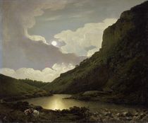 Matlock Tor by Moonlight, c.1777-80 by Joseph Wright of Derby