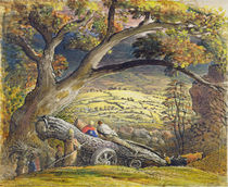 The Timber Wain, c.1833-34 by Samuel Palmer