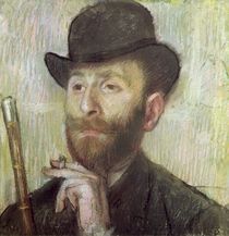 Zachary Zakarian, c.1885 von Edgar Degas