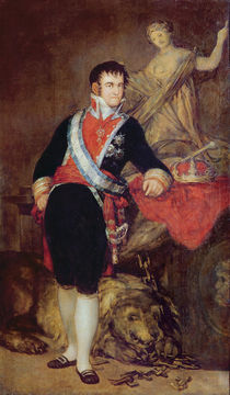 Ferdinand VII of Bourbon, 1814 by Francisco Jose de Goya y Lucientes