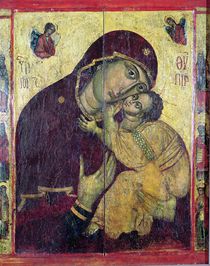 The Virgin Eleousa, from Nessebar von Byzantine