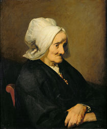 Portrait of the Widow Roumy von Jean-Francois Millet