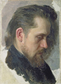Portrait of the author Nikolay Pomyalovsky by Nikolai Vasilievich Nevrev