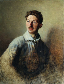 Portrait of the poet Sergey Gorodetsky 1909 von Ivan Kirillovich Parkhomenko