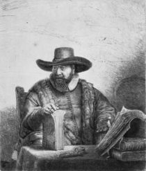 Cornelius Claesz Anslo 1640 von Rembrandt Harmenszoon van Rijn