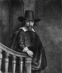 Ephraim Bonus, known as 'The Jew with the Banister' 1647 by Rembrandt Harmenszoon van Rijn