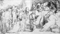 Jesus Christ among the Doctors by Rembrandt Harmenszoon van Rijn