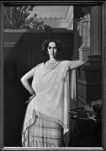 Tragedy or, Portrait of Rachel von Eugene Emmanuel Amaury-Duval