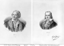 Christoph Willibald von Gluck and Andre Ernest Modeste Gretry von Francois Seraphin Delpech
