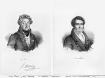 Henri Montan Berton and Francois Adrien Boieldieu von Francois Seraphin Delpech