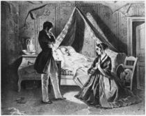 Father Goriot on his Deathbed by French School