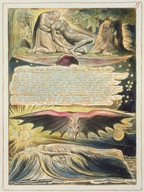'And One Stood Forth...', plate 37 from 'Jerusalem' by William Blake