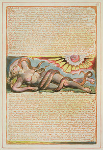 'Jehovah stood among the Druids...' von William Blake