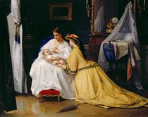 First Born, 1863 von Gustave Leonard de Jonghe