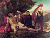 St. Sebastian, 1836 by Ferdinand Victor Eugene Delacroix