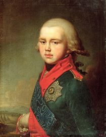Portrait of Grand Duke Konstantin Pavlovich 1795 von Vladimir Lukich Borovikovsky