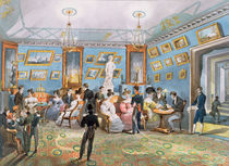 A Society Drawing Room, c.1830 by Karl Ivanovich Kolmann