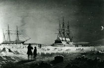 HMS Assistance and Pioneer in Winter quarters returning Daylight von English School