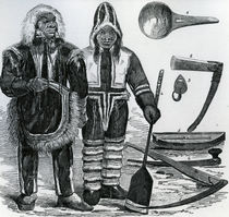Inuit Couple by English School