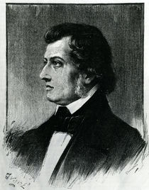 Frederic Chopin von Eugene Delacroix