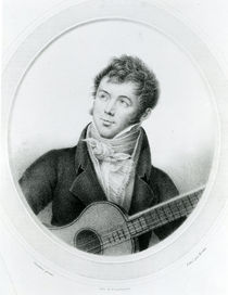 Fernando Sor c.1825 by Gottfried or Godefroy Engelmann
