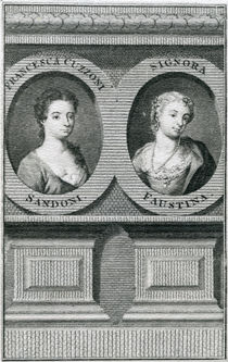 Double portrait of Francesca Cuzzoni and Faustina Bordoni von Enoch Seeman