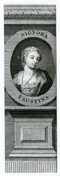 Faustina Bordoni von Enoch Seeman