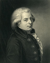 Portrait of Wolfgang Amadeus Mozart Austrian composer von Johann Heinrich Wilhelm Tischbein