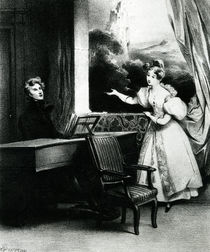 L'Artiste, 1831 by Achille Deveria