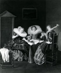 Musical scene, 1637 by Dirck Hals
