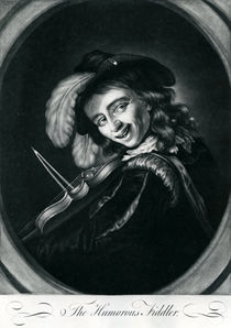 The Humorous Fiddler, 1767 von English School