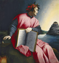 Allegorical Portrait of Dante by Florentine School