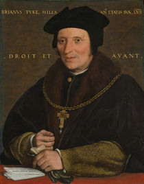 Sir Brian Tuke, c.1527-8 or c.1532-34 by Hans Holbein the Younger
