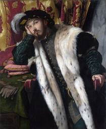 Portrait of a Young Man, c.1542 von Alessandro Bonvicino Moretto