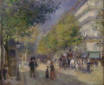 The Boulevards , 1875 by Pierre-Auguste Renoir