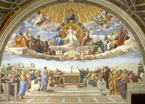 Disputa, from the Stanza della Segnatura by Raphael