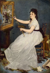 Portrait of Eva Gonzales 1870 von Edouard Manet