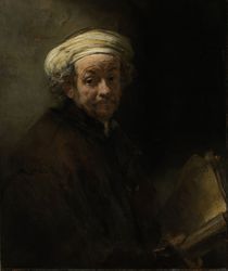 Self portrait as the Apostle Paul von Rembrandt Harmenszoon van Rijn