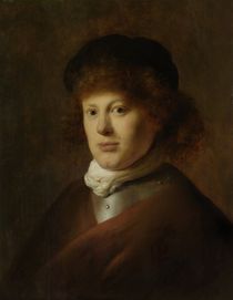 Portrait of Rembrandt Harmensz van Rijn by Jan the Elder Lievens