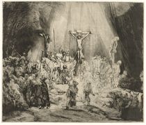The Three Crosses, 1653 by Rembrandt Harmenszoon van Rijn