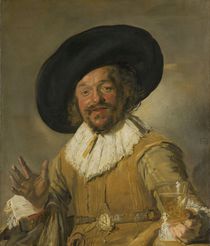 The Merry Drinker, 1628-30 von Frans Hals