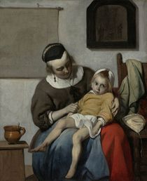 The Sick Child, c.1664-6 von Gabriel Metsu
