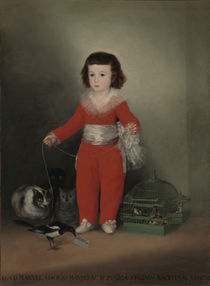 Don Manuel Osorio Manrique de Zuniga by Francisco Jose de Goya y Lucientes